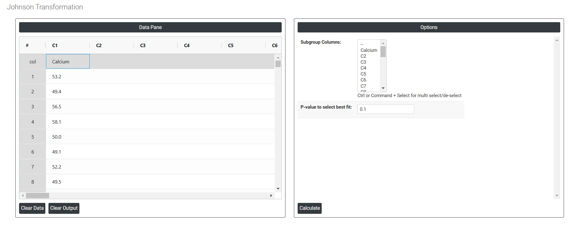 Johnson Transformation — figure 2
