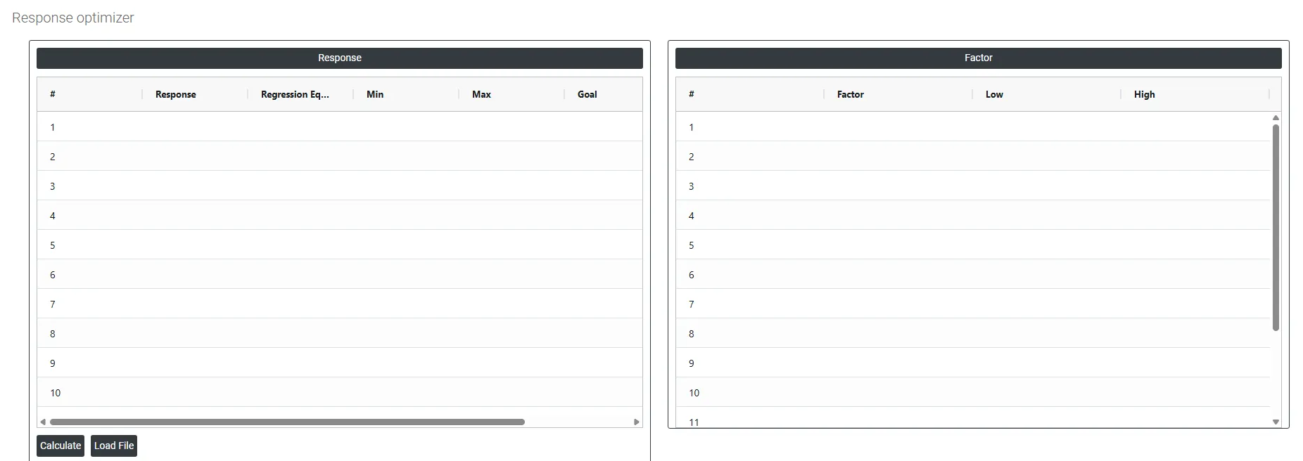 Response optimizer — figure 4