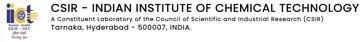 CSIR - INDIAN INSTITUTE OF CHEMICAL TECHNOLOGY logo