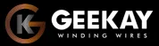Geekay winding wires logo